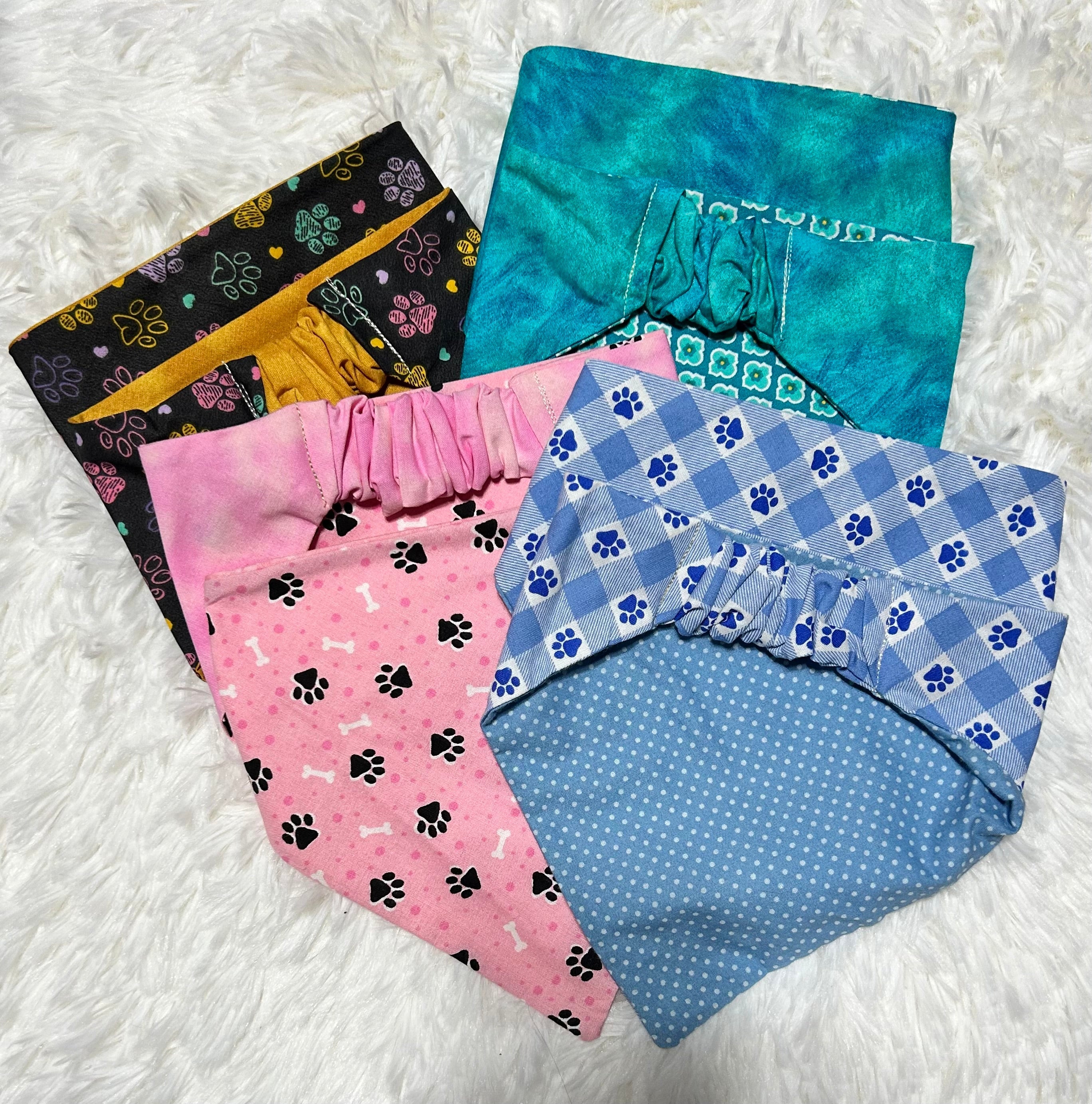 Pet Bandanas ~ Reversible