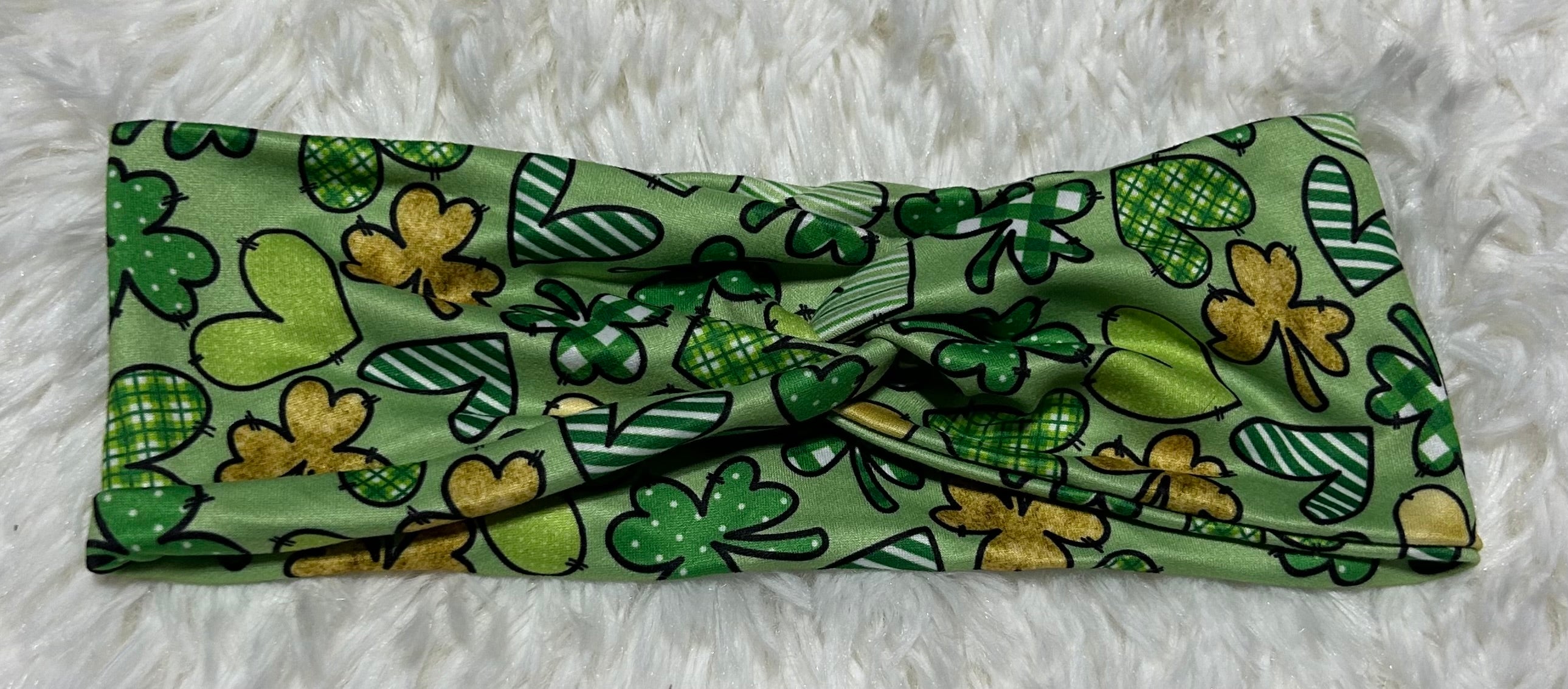Shamrock Doodles Headband