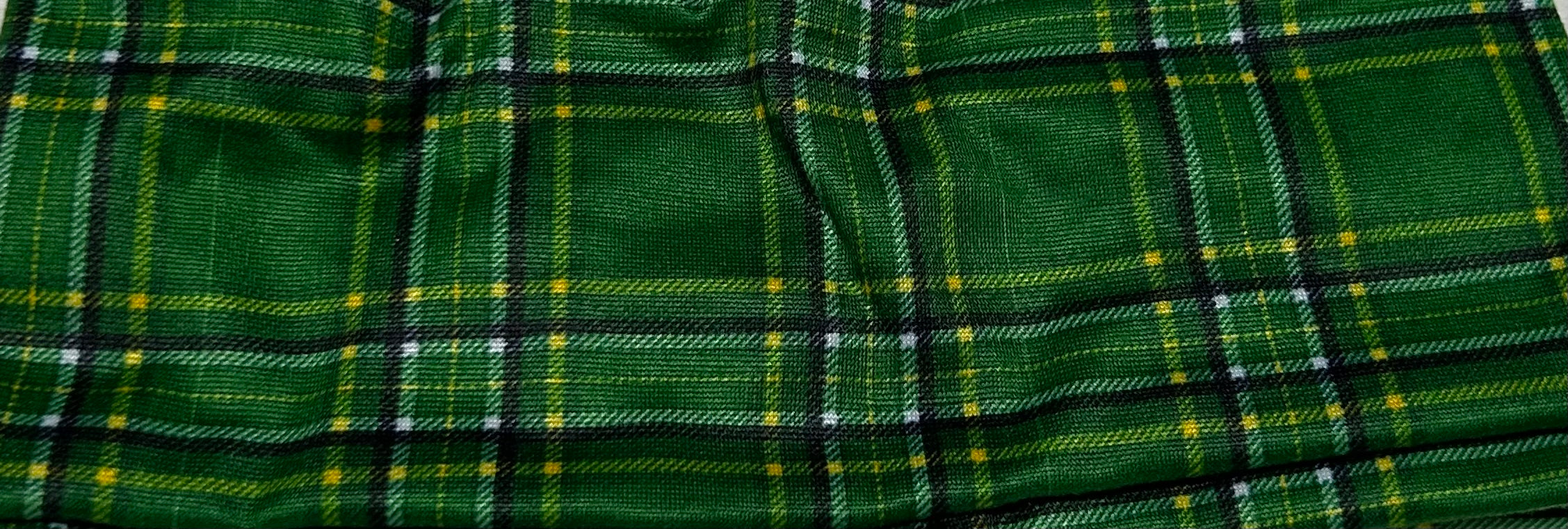 Irish Plaid Headband