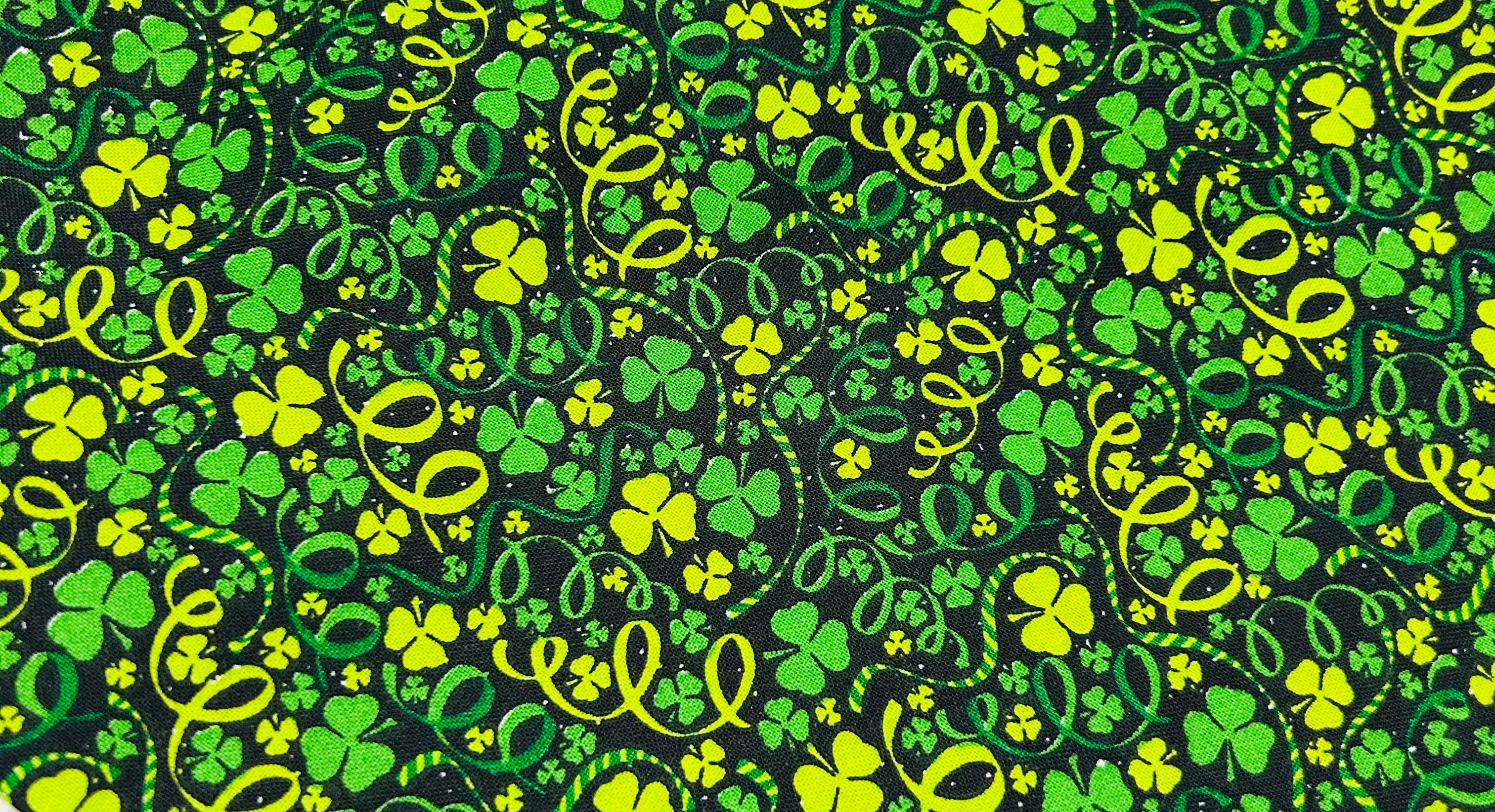 Shamrock Celebration Scrunchie Pet Bandana