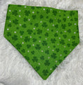 Shamrock with Sparkles Scrunchie Pet Bandana