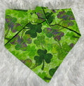 Tie Dye Shamrocks Scrunchie Pet Bandana