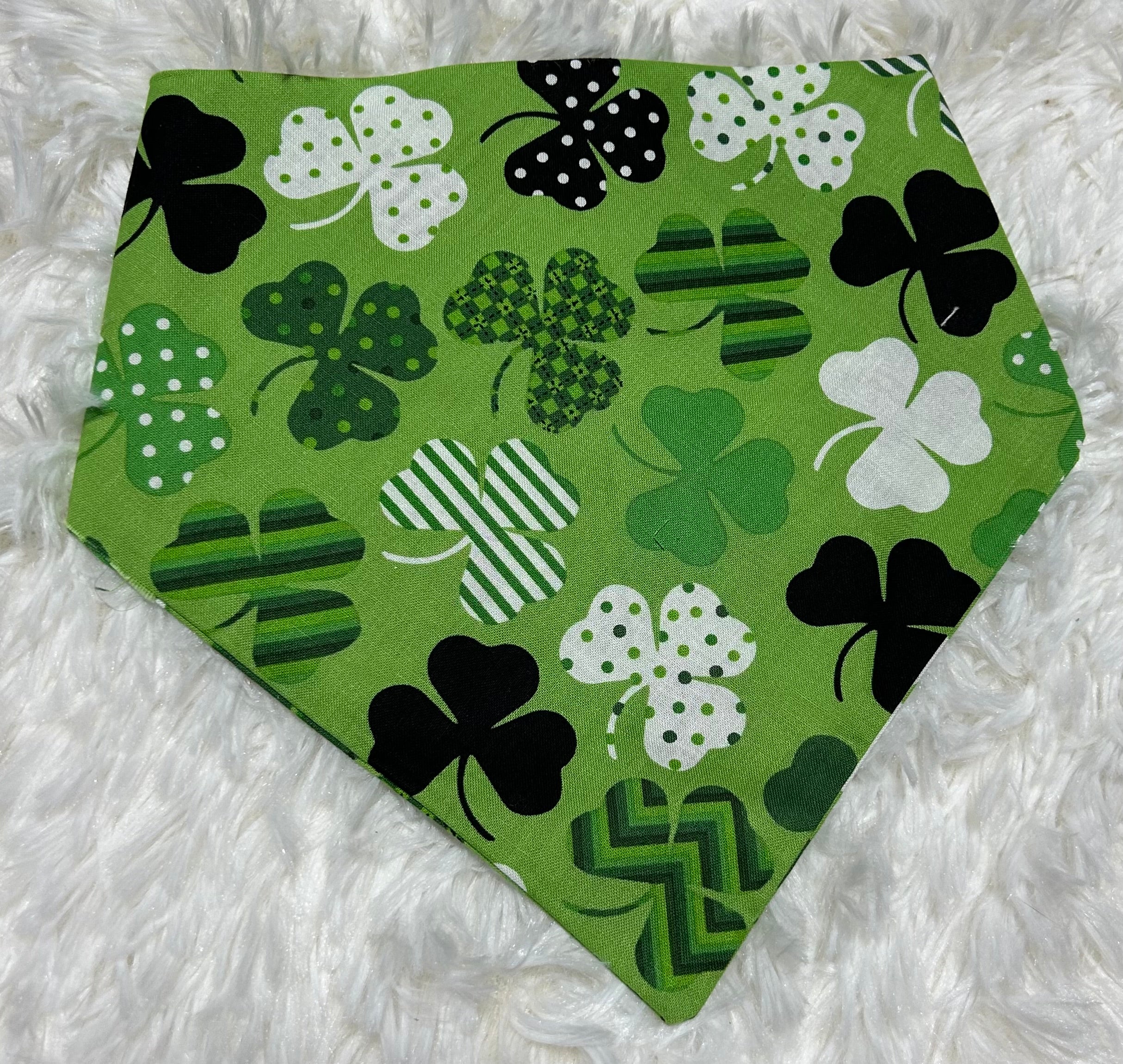 Shamrock Variety Scrunchie Pet Bandana