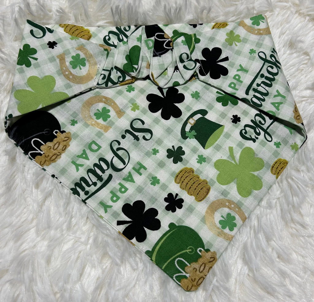Pot O Gold Scrunchie Pet Bandana