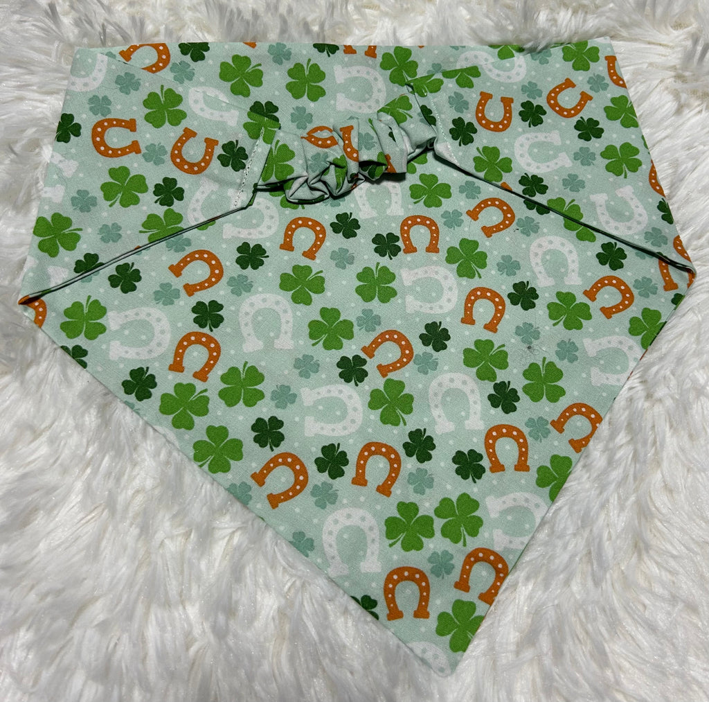 Luck O the Irish Scrunchie Pet Bandana