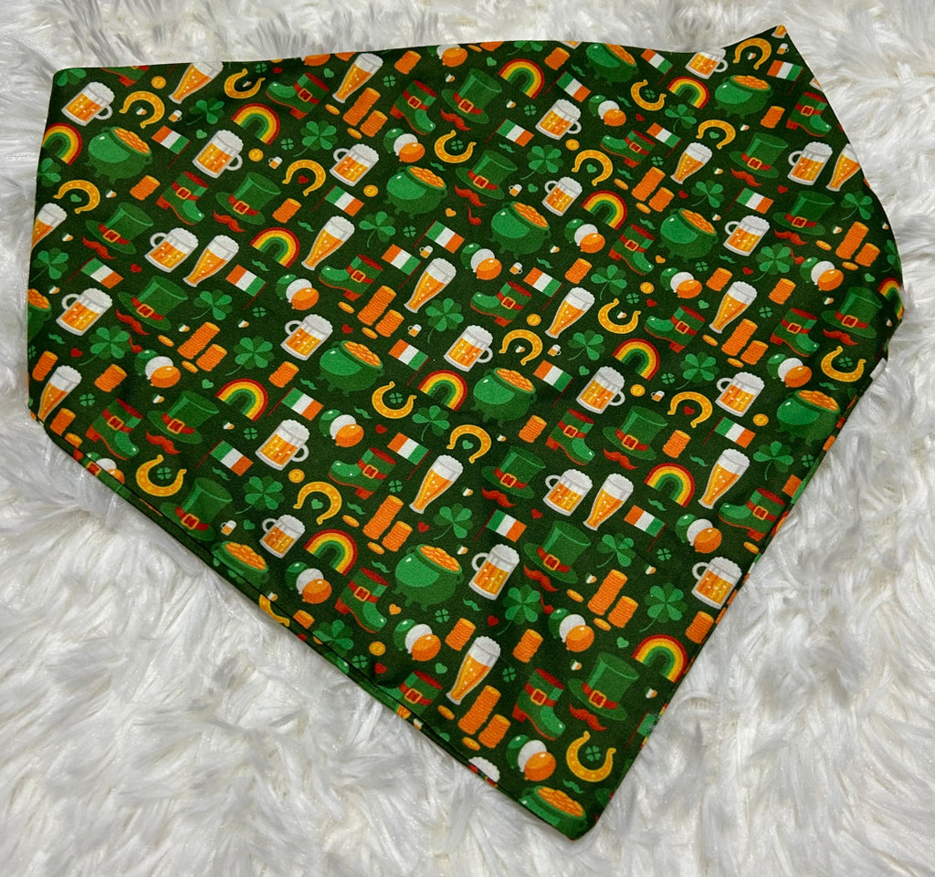 Irish Doodles Scrunchie Pet Bandana