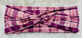 Pinks Plaid Headband