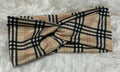 Burberry Plaid Headband