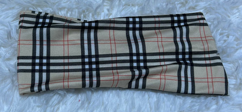 Burberry Plaid Headband