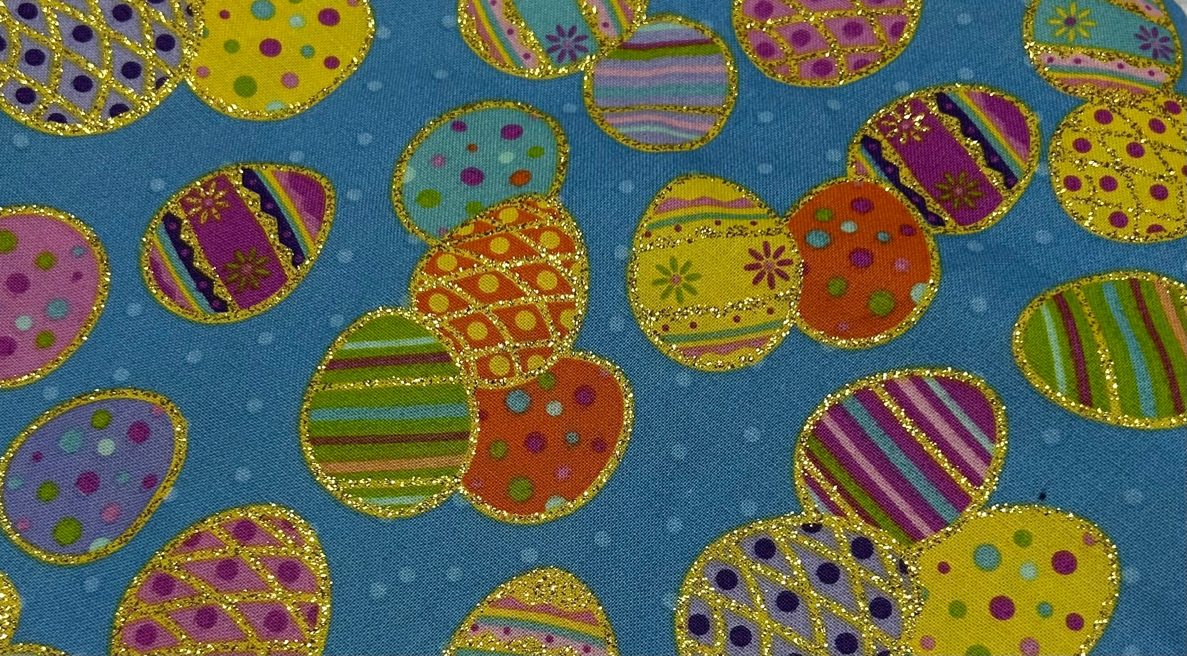 Foil Eggs Scrunchie Pet Bandana