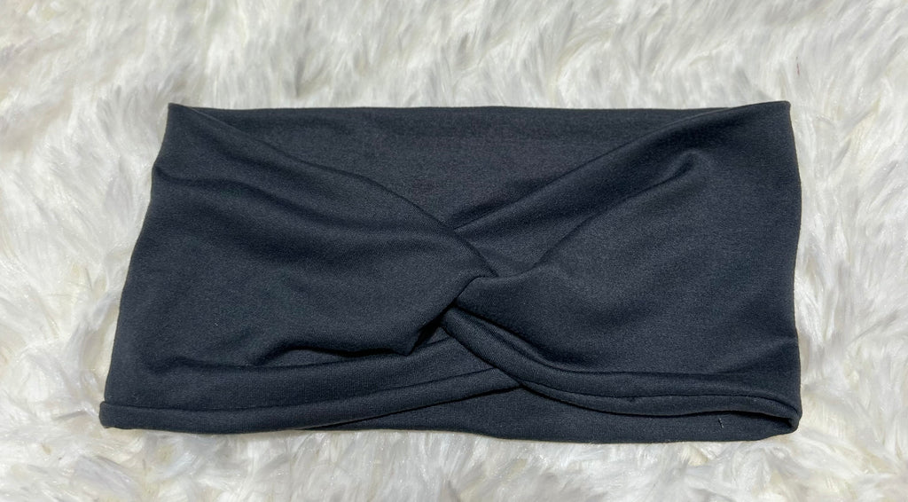 Dark Grey Headband