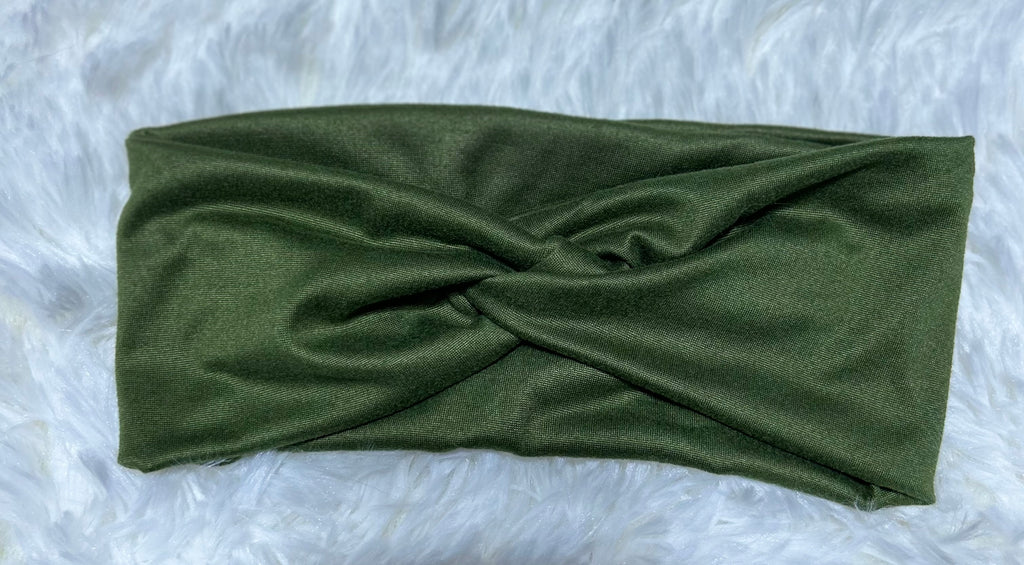Olive Green Headband