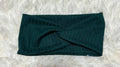 Dark Seafoam Green 8x2 Rib Headband