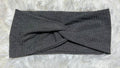 Smoky Grey 4x2 Rib Headband