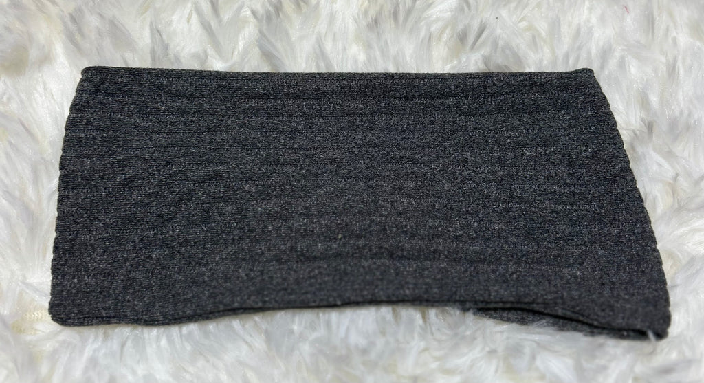 Smoky Grey 8x2 Rib Headband
