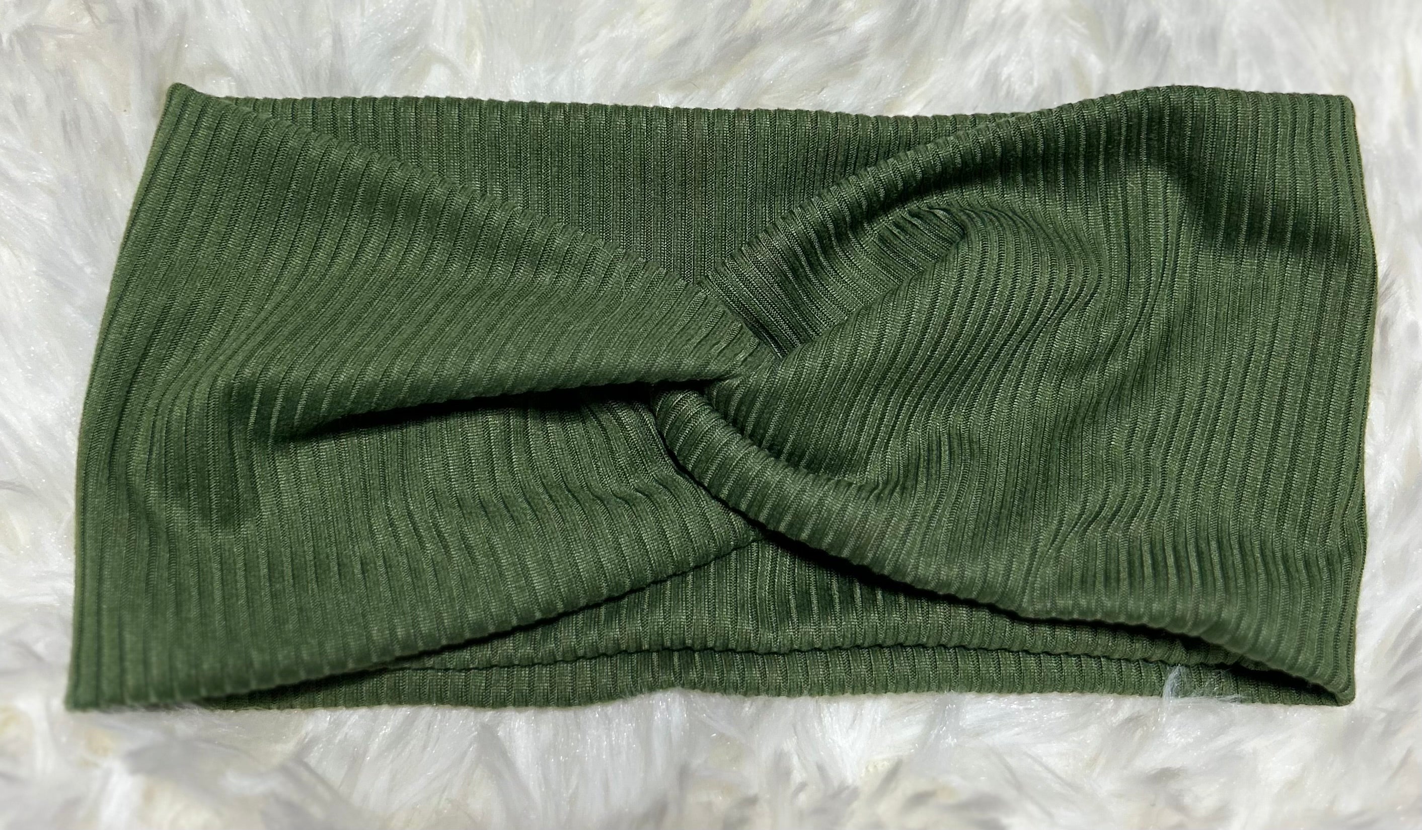 Medium Olive Green Headband