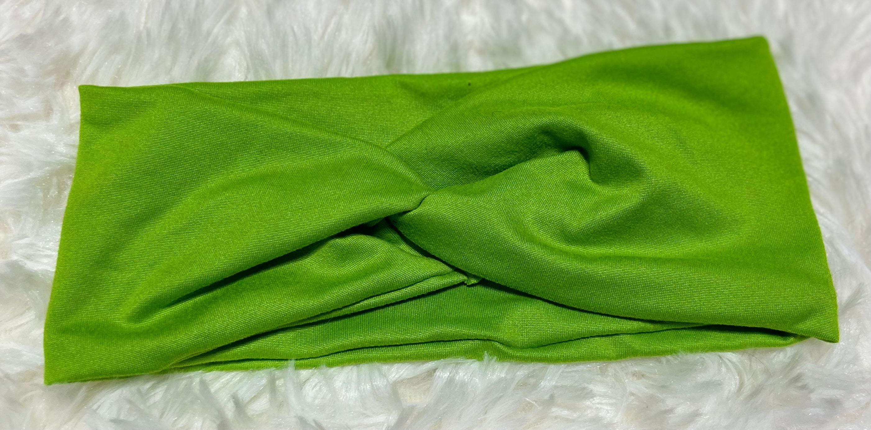 Fluorescent Green Headband