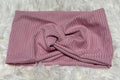 Dusty Pink 4x2 Rib Headband
