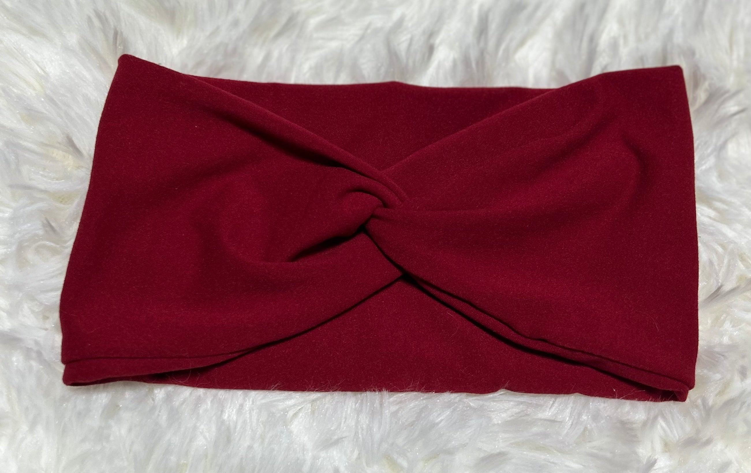 Wine Red Headband