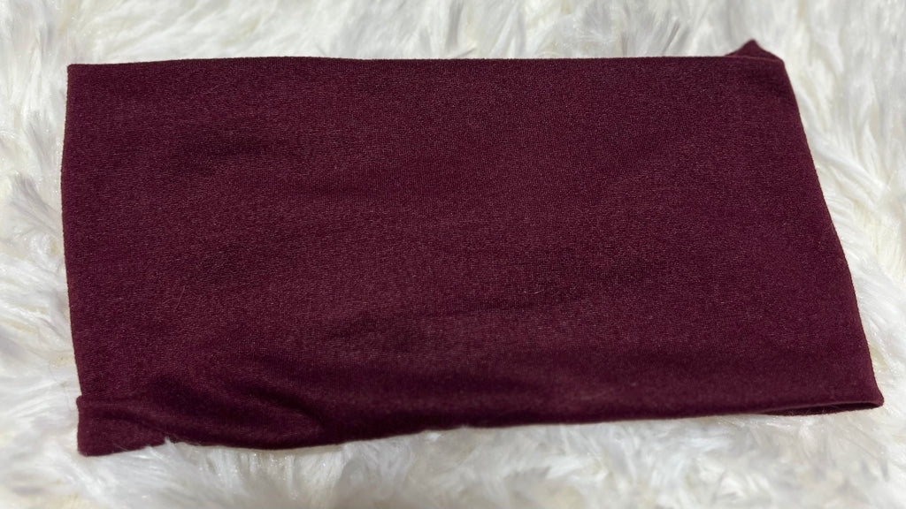 Maroon Headband