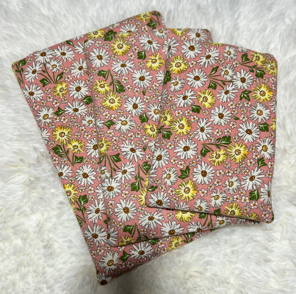 Daisies on Pink Book Sleeve