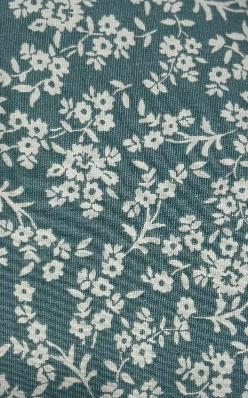 Flowers on Slate Blue Book Sleeve