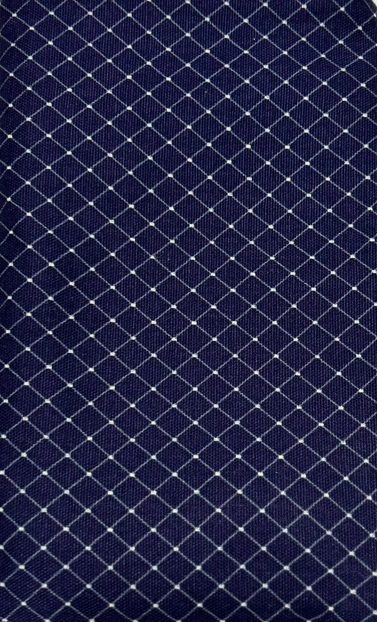 Navy Geometric Book Sleeve