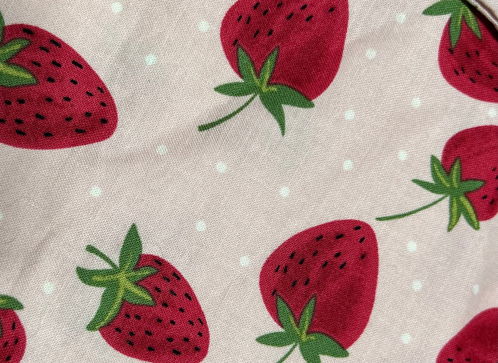 Strawberries (Large) Scrunchie Pet Bandana