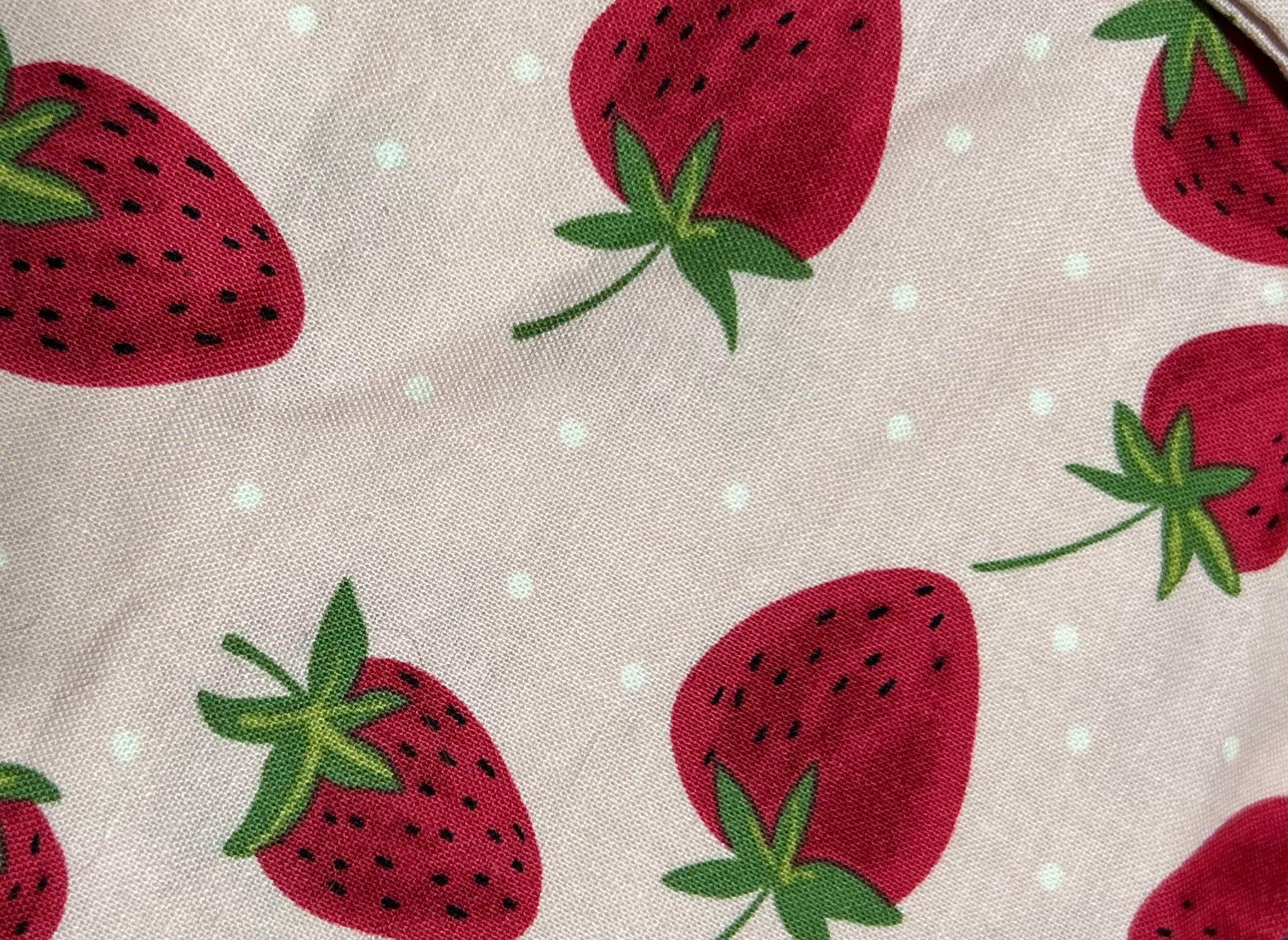 Strawberries (Large) Scrunchie Pet Bandana