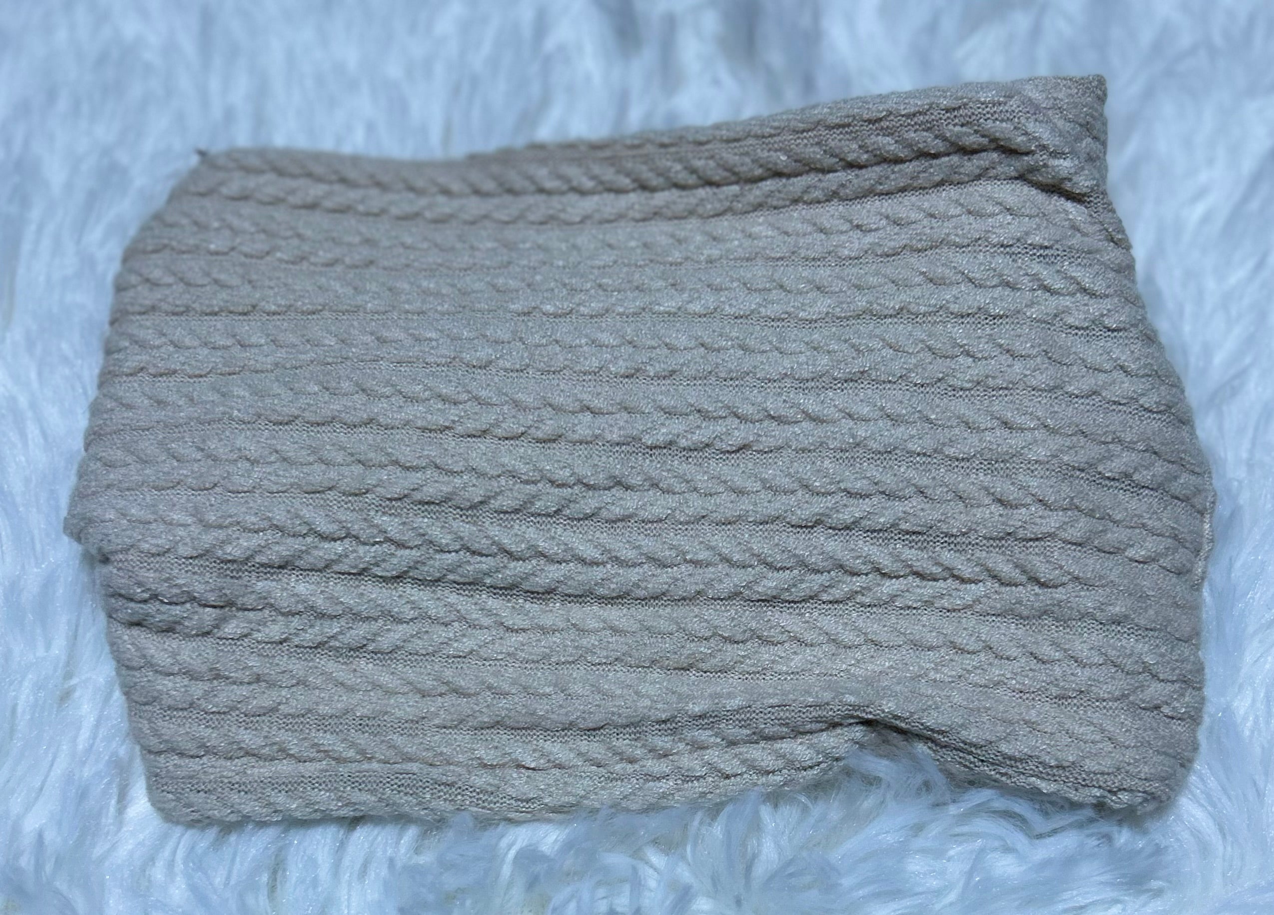 Ivory Cable Dickey Pet Scarf