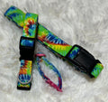 Tie Dye Pet Collars