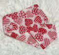 Busy Hearts Valentine Scrunchie Pet Bandana