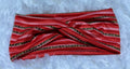 Red/Pink/Cheetah Striped Valentine Headband