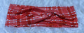 Red Plaid Valentine Headband