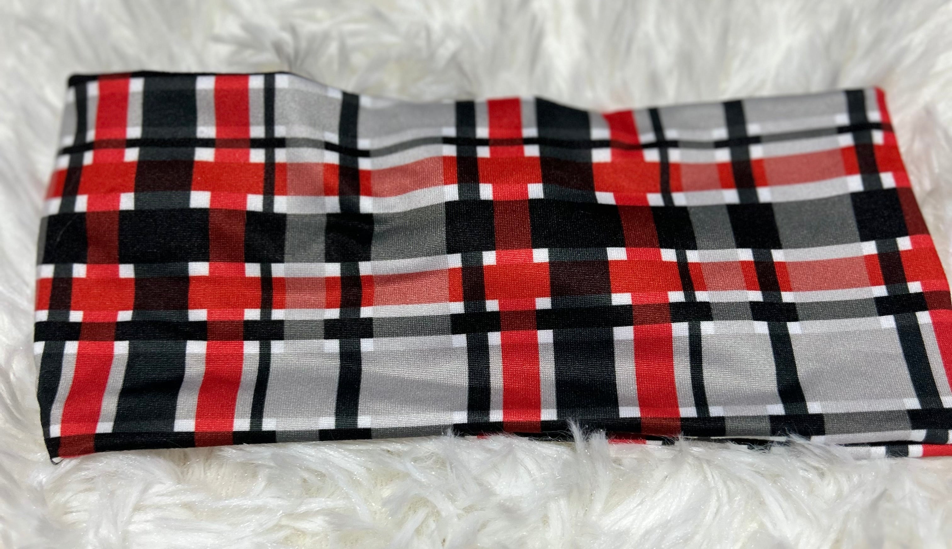 Scarlet and Grey Headband