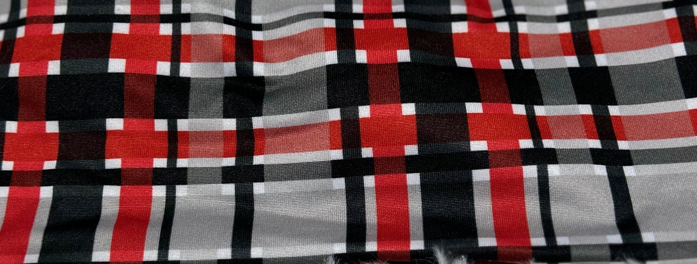 Scarlet and Grey Headband