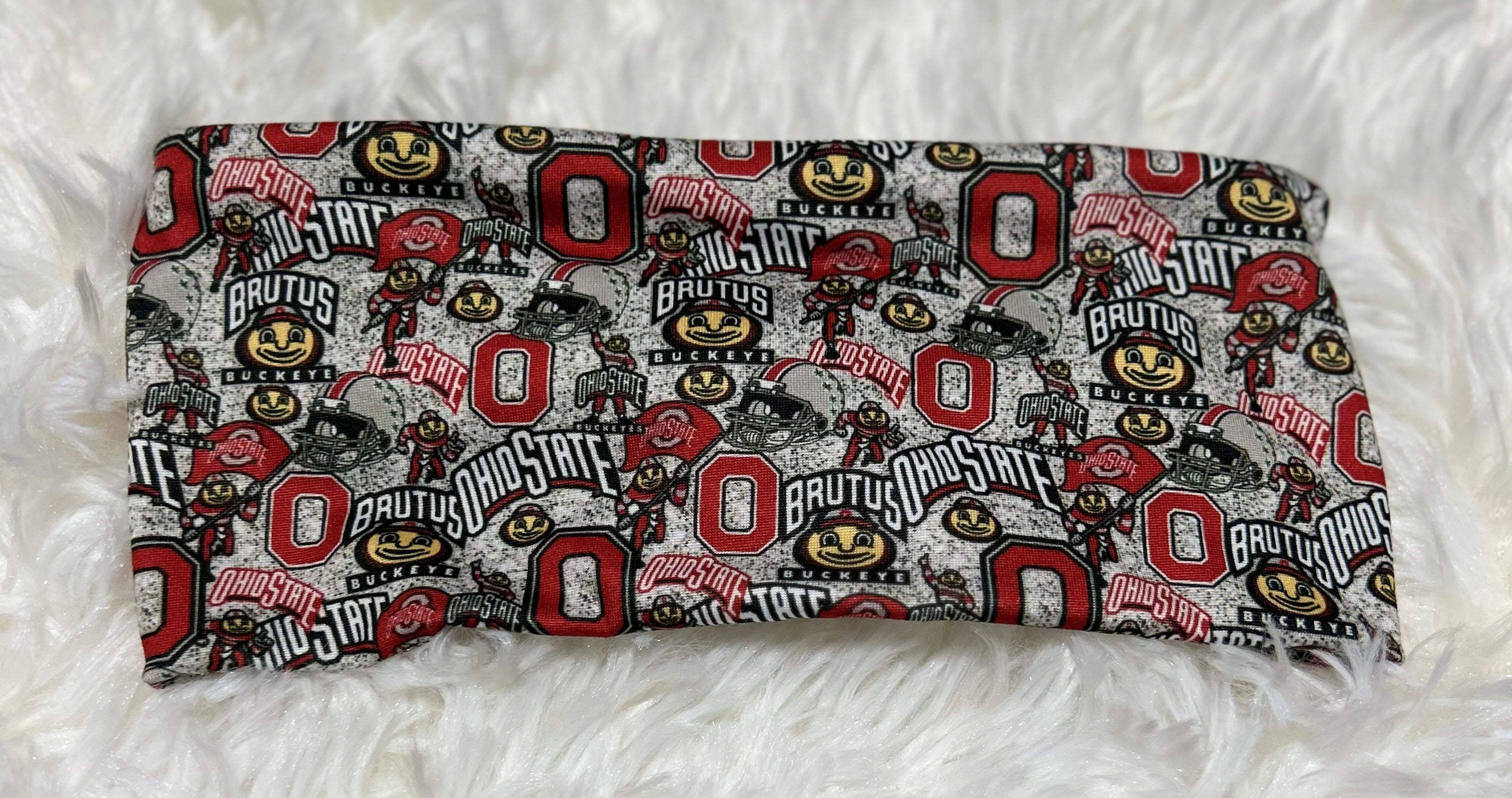 Grey Doodle OSU Headband