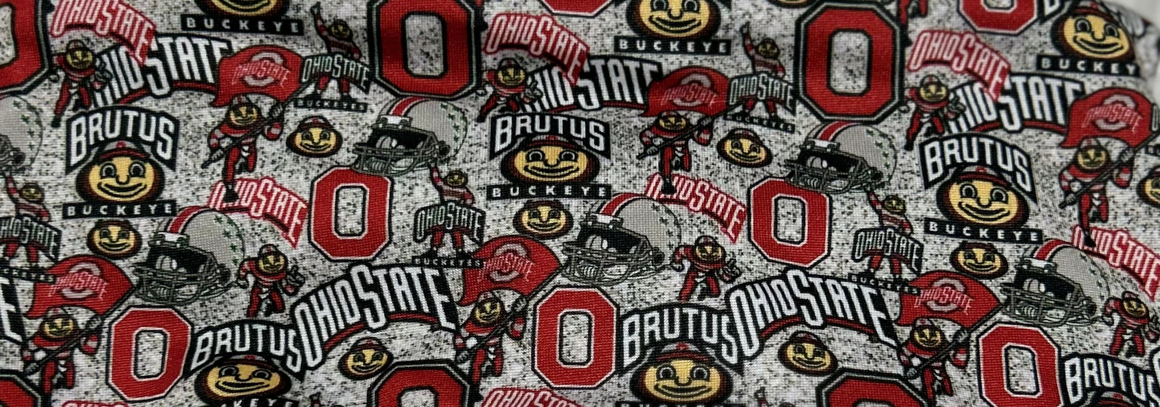 Grey Doodle OSU Headband