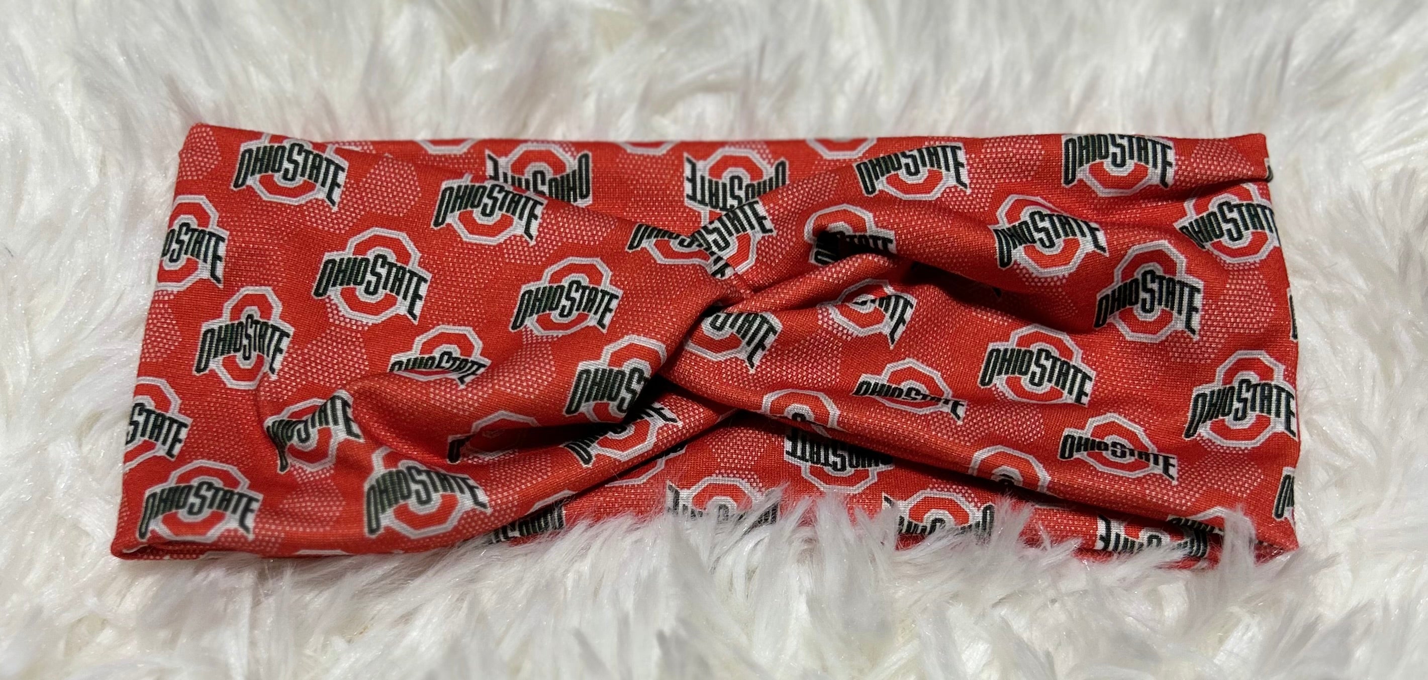 Red OSU Headband