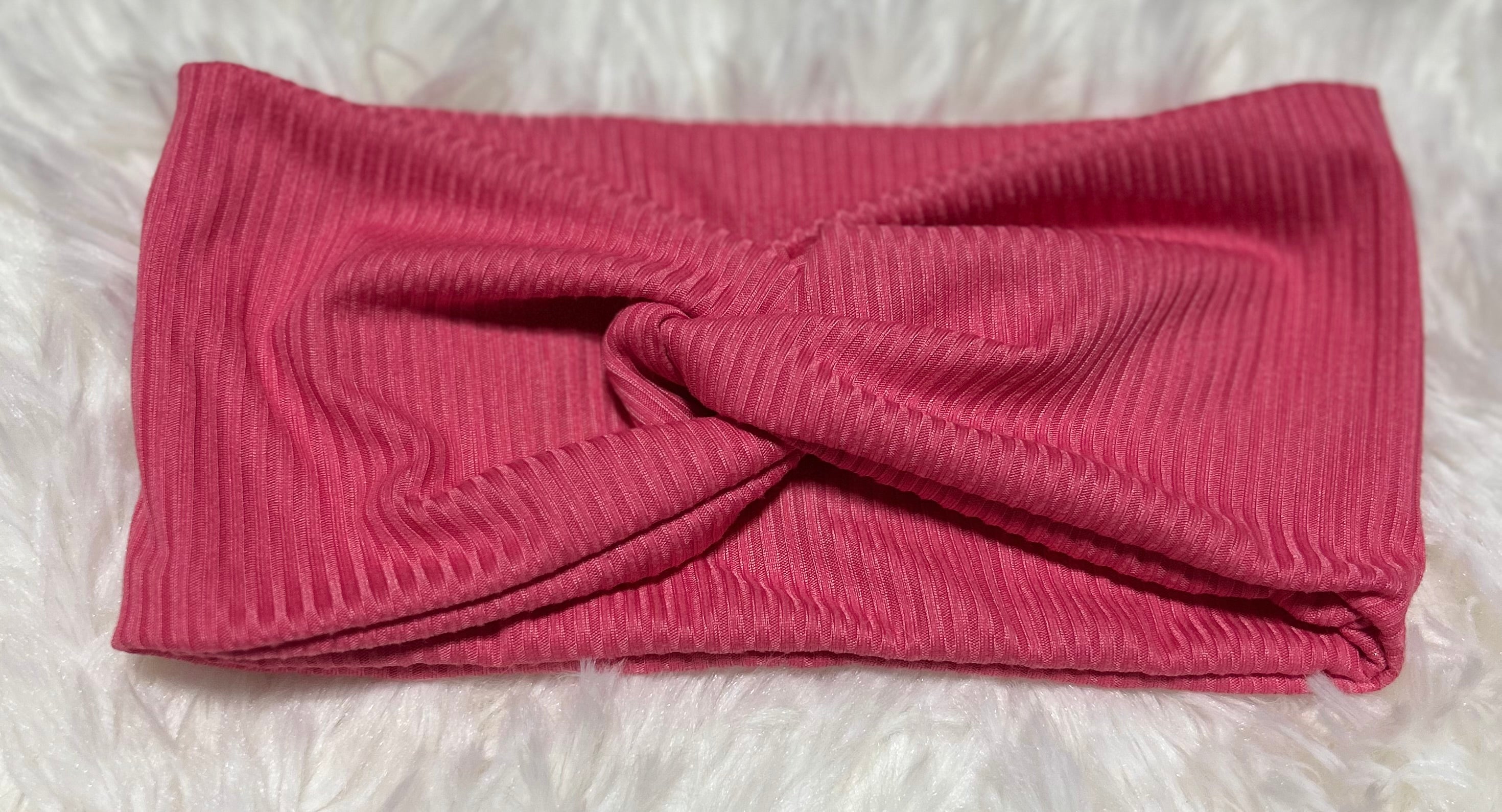Salmon 4x2 Rib Headband