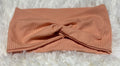 Peach 4x2 Rib Headband