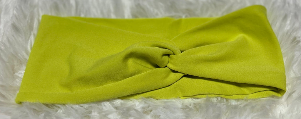 Fluorescent Yellow Headband