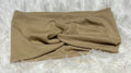 Tan 4x2 Rib Headband