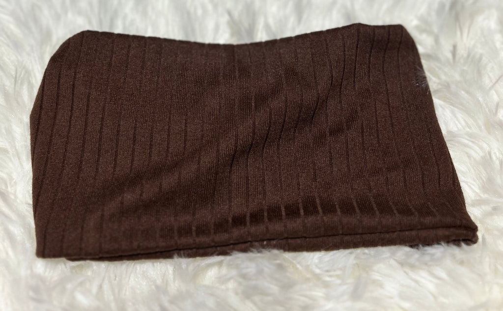 Coffee 8x2 Rib Headband