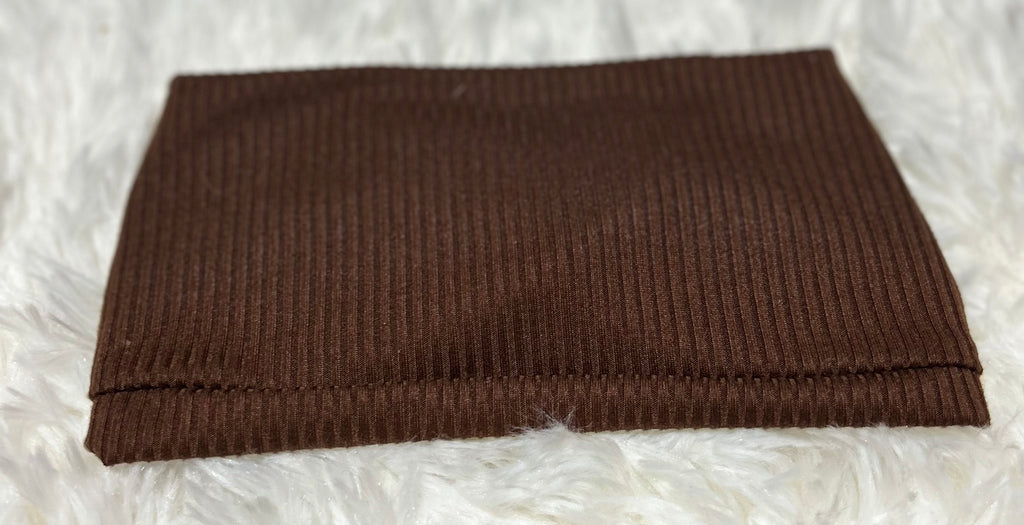 Coffee 4x2 Rib Headband