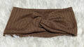 Chocolate 8x2 Rib Headband