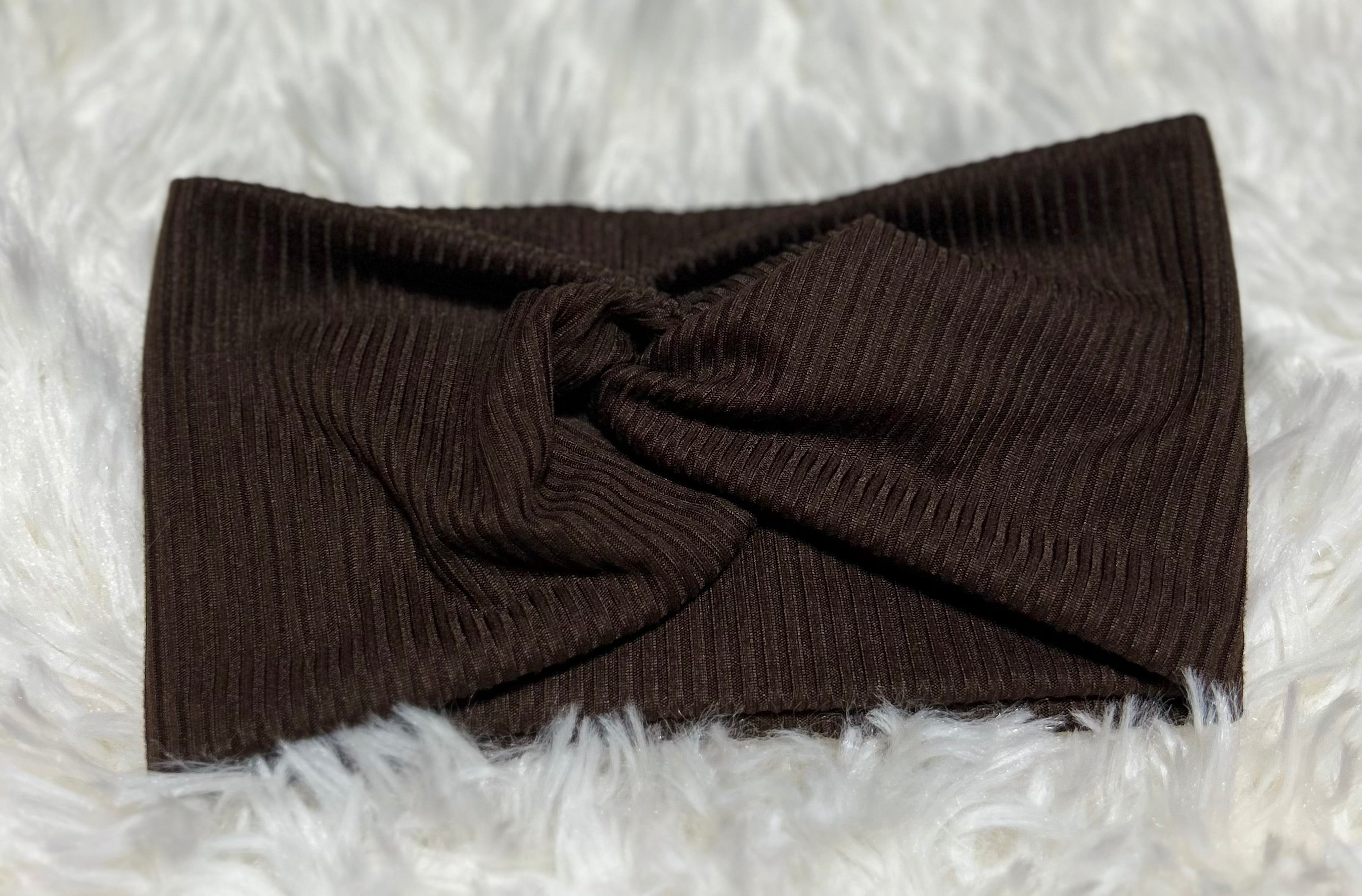 Espresso 4x2 Rib Headband