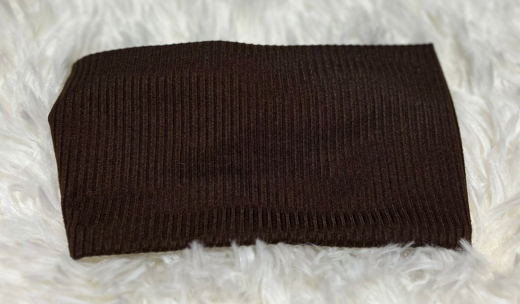 Espresso 4x2 Rib Headband