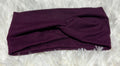 Plum 4x2 Rib Headband