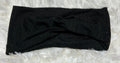 Black 8x2 Rib Headband